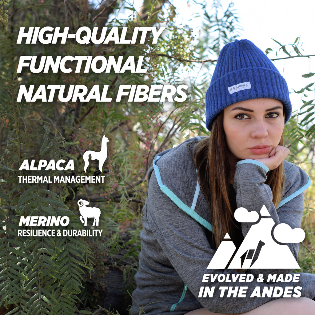 VIENTO double rib hat | Alpaca &amp; Merino wool. Unisex